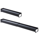 排気口カバー コンロ 黒 白 伸縮式 キッチン 棚 山崎実業 【納期A】【toh-268003】