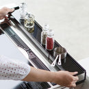 排気口カバー コンロ 黒 白 伸縮式 キッチン 棚 山崎実業 【納期A】【toh-268003】