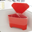 三角コーナー おしゃれ シンク ごみ箱 シンクコーナー フタつき 蓋 水切り 山崎実業 【納期A】【toh-268026】