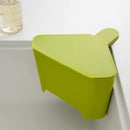 三角コーナー おしゃれ シンク ごみ箱 シンクコーナー フタつき 蓋 水切り 山崎実業 【納期A】【toh-268026】