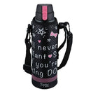 水筒 子供 1L 1リットル 直飲み カバー付き ステンレス 女子 キッズ 保冷専用 【納期A】【toh-269214】