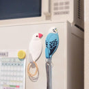 フック マグネット式 磁石 鳥 インコ かわいい おしゃれ インテリア ウォールフック 【納期A】【toh-269988】