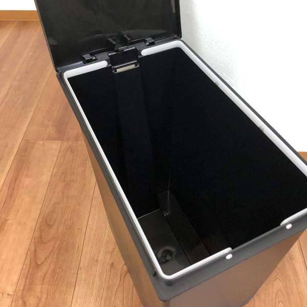 ゴミ箱 45リットル おしゃれ スリム キッチン 45l ごみ箱 フタ付き 蓋つき ペダル式 分別 棚下 カウンター下 大容量 オシャレ シンプル 2way プッシュ式 ふた 【納期A】【toh-270802】