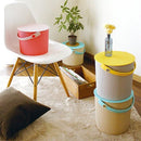 バケツ 10L おしゃれ フタ付き 座れる スツール 収納 ケース 【納期A】【toh-270944】