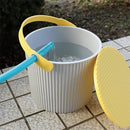 バケツ 20L おしゃれ 蓋つき 座れる スツール 北欧 収納ボックス 【納期A】【toh-270947】