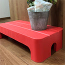 ステップ台 踏み台 屋外 屋内 庭 ベランダ テラス 屋内 玄関 リビング 子ども部屋 子供 おしゃれ 段差解消 ワイド 安心 安全 耐荷重 丈夫 頑丈 日本製 国産 【納期A】【toh-271459】