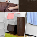 布団収納袋 毛布 中身が見える 窓 自立式 おしゃれ 押入れ 立つ 【納期A】【toh-272104】