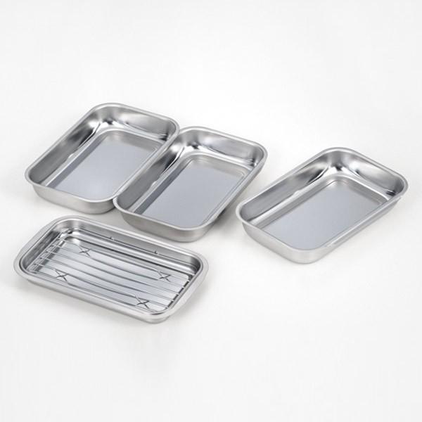 バット 料理 ステンレス 揚げ物 網 セット 【納期A】【toh-273565】