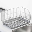 水切り台 折りたたみ ステンレス 折り畳み 収納 スリム 水切りラック 【納期A】【toh-274815】