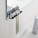 歯ブラシホルダー 吸盤式 はぶらしラック 山崎実業 【納期A】【toh-275196】