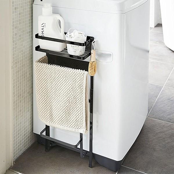 洗濯機ラック マグネット式 磁石 シンプル 収納 ランドリーラック 山崎実業 【納期A】【toh-275204】