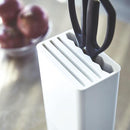 包丁スタンド キッチンバサミ収納ラック おしゃれ 白 黒 山崎実業 【納期A】【toh-276101】