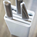 包丁スタンド キッチンバサミ収納ラック おしゃれ 白 黒 山崎実業 【納期A】【toh-276101】