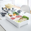 仕切りトレー トレイ 盛り付け皿 お鍋用 水切り 山崎実業 【納期A】【toh-276103】