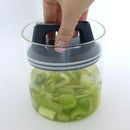 保存容器 ガラス 密封 密閉 酸化防止 エア抜き 空気抜き 漬物 浅漬け エアリデューサー キャニスター 【納期A】【toh-276597】