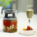 保存容器 ガラス 密封 酸化防止 エア抜き 珈琲豆 エアリデューサー キャニスター 【納期A】【toh-276598】