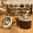 キャニスター 食品 保存容器 ガラス 密封 密閉 酸化防止 エアリデューサー 【納期A】【toh-276600】