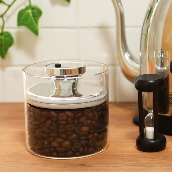 キャニスター 食品 保存容器 ガラス 密封 密閉 酸化防止 エアリデューサー 【納期A】【toh-276600】