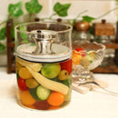 保存容器 ガラス おしゃれ 密封 密閉 エア抜き エアリデューサー キャニスター 【納期A】【toh-276601】