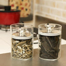 保存容器 ガラス おしゃれ 密封 密閉 エア抜き エアリデューサー キャニスター 【納期A】【toh-276601】