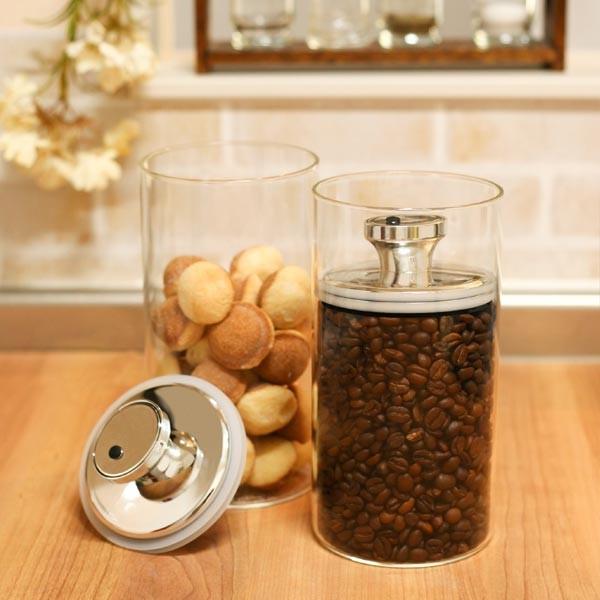 保存容器 ガラス 密封 密閉 酸化防止 コーヒー 珈琲 キャニスター 【納期A】【toh-276602】