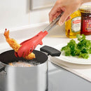 ロングトング ロック付き コンパクト収納 揚げ物 パスタ 【納期A】【toh-276645】