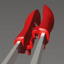 ロングトング ロック付き コンパクト収納 揚げ物 パスタ 【納期A】【toh-276645】