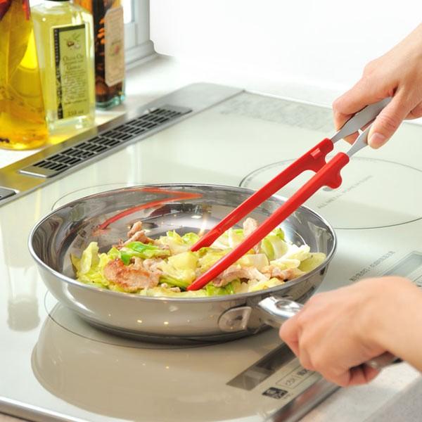 菜箸 トング型 使いやすい キッチンツール 調理箸 【納期A】【toh-276648】