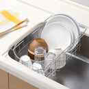 シンク用水切りトレー 水きりカゴ 水切り台 ディッシュラック 流し台 シンクトレー ステンレス 【納期A】【toh-276700】