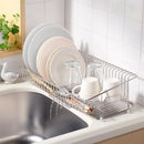 水切りラック スリム 狭いキッチン 使いやすい 水きりかご ステンレス 細い 省スペース 日本製 【納期A】【toh-276704】