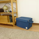 収納ボックス ファブリック 取っ手 持ち手 ふた付き フタ 蓋つき 衣類収納 小物収納 ケース 入れ物 折りたたみ 折り畳み 幅43cm 高さ27cm 【納期A】【toh-277504】