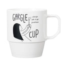 コップ 歯磨き用 歯みがき用 マグカップ 白 おしゃれ イラスト 【納期A】【toh-278405】