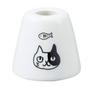 歯ブラシ立て 猫 かわいい 歯ブラシスタンド 歯ブラシホルダー ねこ ネコ 【納期A】【toh-278595】
