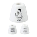 歯ブラシスタンド 歯ブラシホルダー イラスト おしゃれ 歯ブラシ立て かわいい 【納期A】【toh-278599】