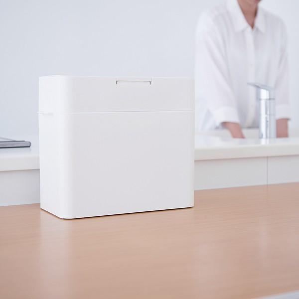 ゴミ箱 密閉 コンパクト 小型 キッチン フタつき おしゃれな 約10L 【納期A】【toh-279128】