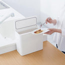 ゴミ箱 密閉 コンパクト 小型 キッチン フタつき おしゃれな 約10L 【納期A】【toh-279128】