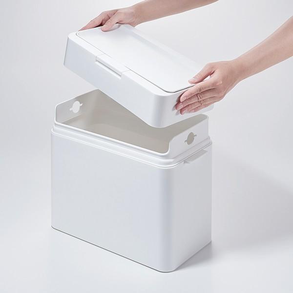 ゴミ箱 密閉 コンパクト 小型 キッチン フタつき おしゃれな 約10L 【納期A】【toh-279128】