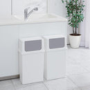 ごみ箱 25L 蓋つき キッチン リビング おしゃれ シンプル 白 ホワイト 【納期A】【toh-279131】