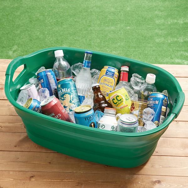 バケツ 折りたたみ アウトドア ベビーバス 赤ちゃん用 ペット用 お風呂 足場 ガーデニング 排水 キャンプ 犬 ネコ 猫 収納 漬け洗い 洗濯 サーフィン 【納期A】【toh-279192】