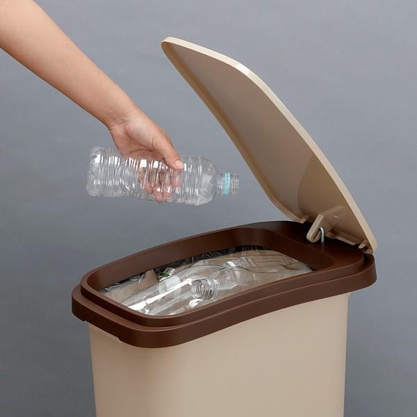 ゴミ箱 スリム キャスター付き 蓋つき おしゃれ カフェ インテリア 【納期A】【toh-279760】