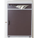 宅配ボックス 戸建 おしゃれ 一戸建て 一軒家 大型 おしゃれ 据え置き 盗難防止 鍵付き 【納期D】【toh-279950】