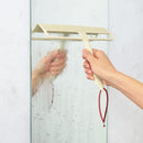 水切りワイパー ガラスクリーナー スキージー 水滴除去 窓 お風呂 洗面所 鏡 ミラー ハンディワイパー 【納期A】【toh-281182】
