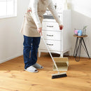 塵取り ちりとり フタつき おしゃれ 掃除道具 ロングダストパン 【納期A】【toh-281188】