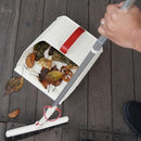 塵取り ちりとり フタつき おしゃれ 掃除道具 ミドルダストパン 【納期A】【toh-281189】