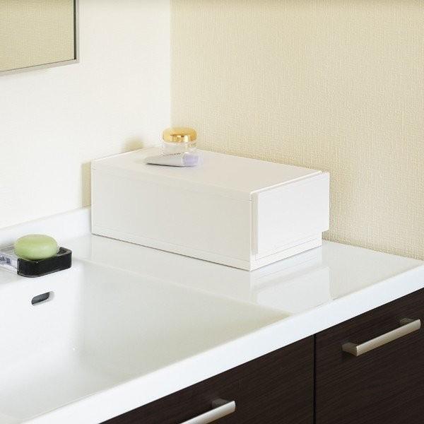 小物収納ケース プラスチック 引き出し 雑貨収納 シンプル 白 組み合わせ自在 【納期A】【toh-281511】