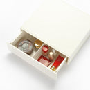 収納ケース プラスチック 引き出し 衣類収納 おしゃれ シンプル ホワイト 組み合わせ可能 【納期A】【toh-281520】