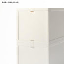 収納ケース プラスチック 引き出し 衣類収納 おしゃれ シンプル ホワイト 組み合わせ可能 【納期A】【toh-281520】