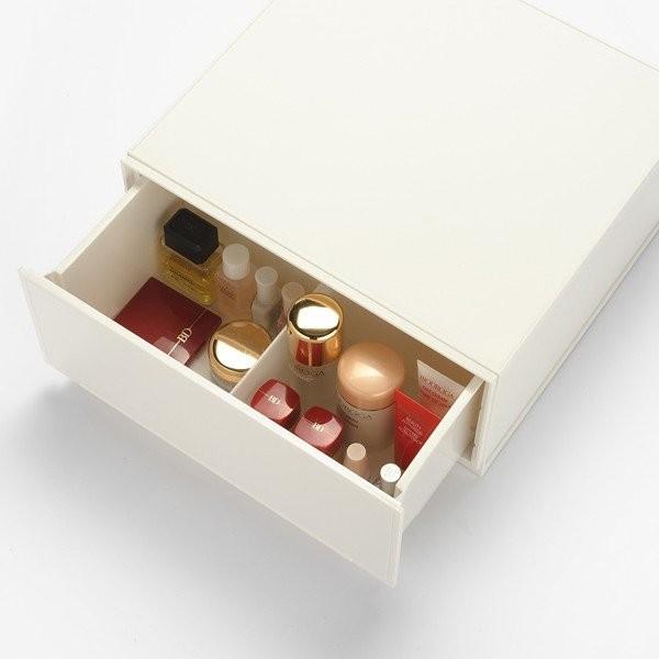 収納ケース プラスチック 引き出し 衣類収納 小物収納 おしゃれ シンプル 白 ホワイト 組み合わせ可能 【納期A】【toh-281523】