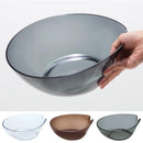 湯桶 おしゃれ クリア 半透明 日本製 ウォッシュボール 洗面器 【納期A】【toh-281595】