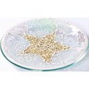 トレイ 円形 ガラス製 トレー 丸型 インテリア 置き物 モザイクガラス 【納期A】【toh-282946】